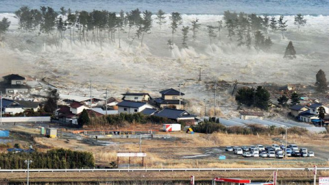 Tsunami de Japón.