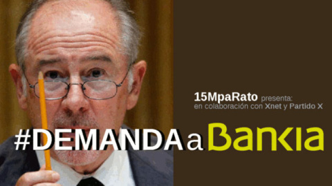 Imagen de la campaña #DEMANDAaBANKIA.