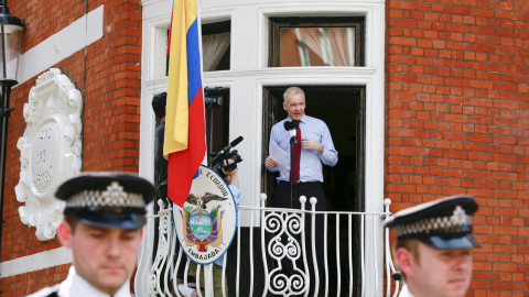 El fundador de Wikileaks, Julian Assange, en una fotografía de agosto de 2012. - REUTERS