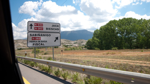 finca de una localidad próxima a Sabiñánigo (Huesca) EP