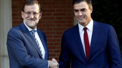 Mariano Rajoy y Pedro Sánchez