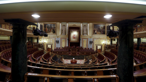 Vista del Hemiciclo del Congreso de los Diputados. REUTERS