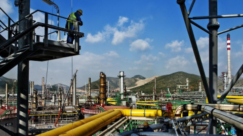 Refinería de petróleo en Cartagena