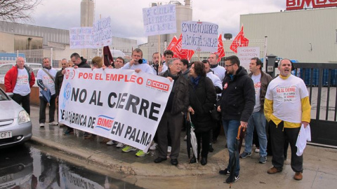 UGT ha convocado dos días de huelga, el 18 y 19 de febrero, en la fábrica de Bimbo de Palma en protesta por la intención de la empresa de bollería de cerrar la planta situada en el Polígono de Son Castelló.- EUROPA PRESS