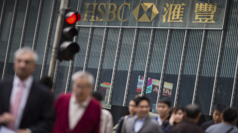 Sede del banco HSBC en Hong Kong (China). EFE/Jerome Favre