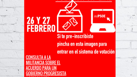 Unos 15.000 afiliados han pedido votar por internet a través de la plataforma digital miPSOE, en donde podrán hacerlo hasta mañana, sábado, a las 20.00 horas.