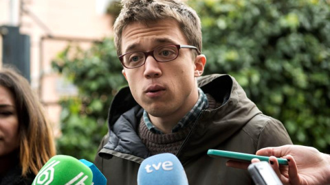 Errejón, en Granada este  sábado. EFE/Miguel Ángel Molina