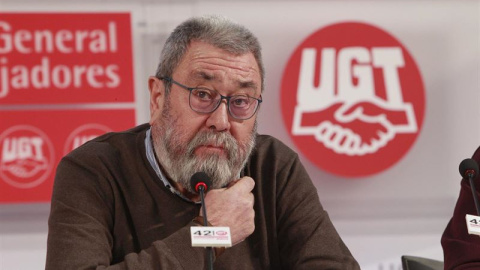 El secretario general de UGT, Cándido Méndez. EP