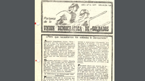 El soldado, el órgano de expresión de la Unión Democrática de Soldados.