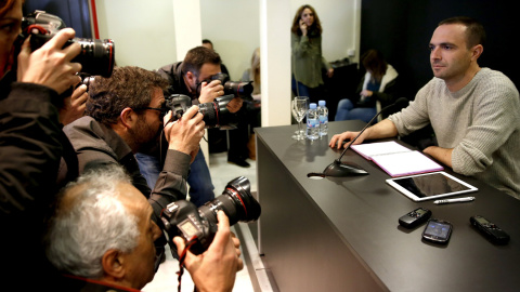 Luis Alegre, secretario general de Podemos en la Comunidad de Madrid. EFE