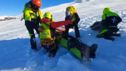 Fallece un esquiador de 22 años cuando descendía por una zona fuera de pista en Baqueira-Beret