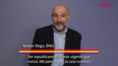 Néstor Rego: "Una Jefatura del Estado establecida por la gracia de Dios y de Franco es incompatible con un sistema democrático"