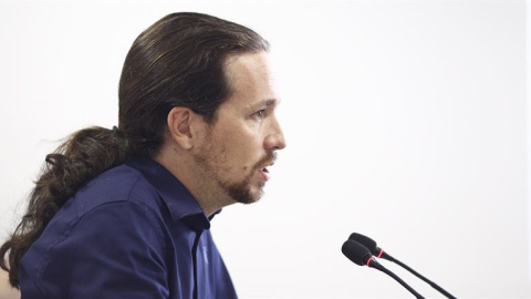 Pablo Iglesias cita mañana a los líderes autonómicos de Podemos para cerrar filas y poner orden tras el cese de Pascual.- EUROPA PRESS