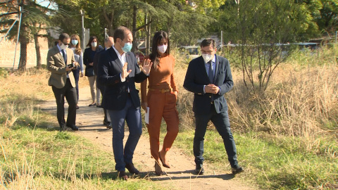 Villacis vista los terrenos en los que se encontraba la antigua cárcel de Carabanchel