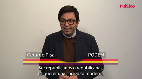 Gerardo Pisarello: "El republicanismo es la mejor propuesta para que la juventud pueda gozar de todo por lo que lucharon nuestros abuelos"