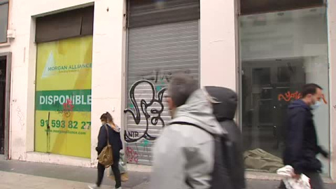 La crisis sanitaria ya ha obligado al cierre de uno de cada cuatro comercios en las grandes ciudades 