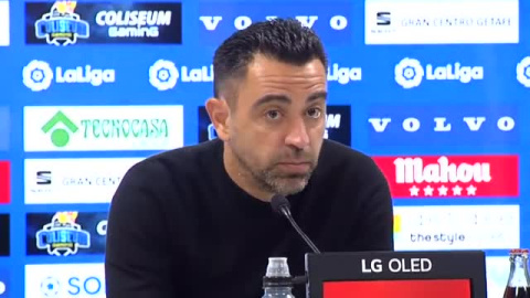 Xavi: "Hemos hecho el mínimo exigible y el año que viene tenemos que competir por títulos"