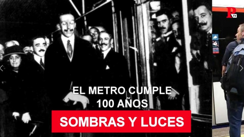 Luces y sombras del centenario de Metro