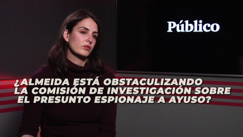 Rita Maestre: "Es Almeida quien tiene que dar un paso al lado"