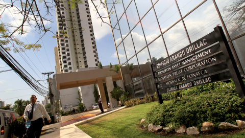 Vista general de la cede de la firma de abogados Mossack Fonseca en la ciudad de Panamá (Panamá). EFE/Alejandro Bolívar