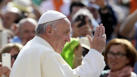 El papa Francisco en San Pedro del Vaticano. /REUTERS