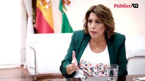 Susana Díaz: "La hoja de ruta del gobierno de Sánchez es proteger a las personas"