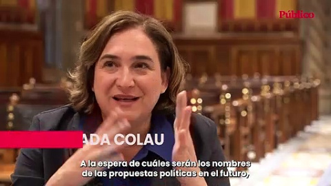 Ada Colau: sobre  el proyecto de Yolanda Díaz