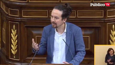 Iglesias alerta al PP: "Cada vez que Vox defiende a la monarquía, acorta su vida"