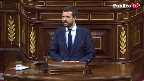 Pablo Casado rompe con Abascal: "Le ha dado un 'bonus track' al Gobierno"