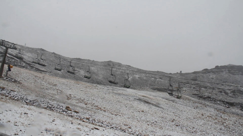 Primera nevada otoñal Sierra Nevada