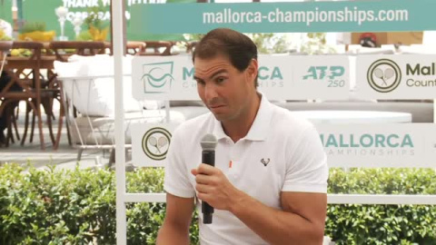 Nadal viaja el lunes a Londres con la intención de jugar Wimbledon