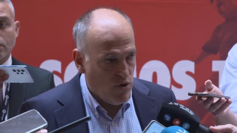 Tebas reclama la dimisión de Rubiales tras denunciar la "corrupción" de la RFEF