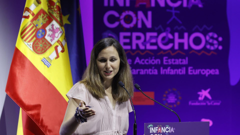 Sánchez y Belarra acallan discrepancias y muestran sintonía en la presentación del plan contra la pobreza infantil