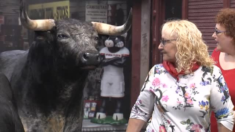 Toros disecados para hacerse los valientes