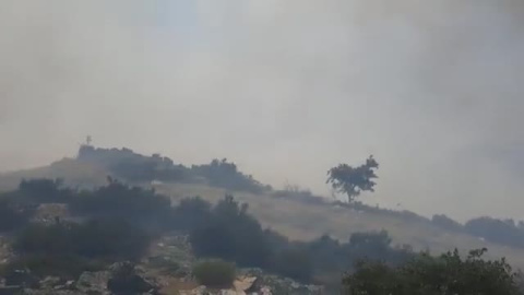 Preocupación por el frente de llamas que ha cruzado de Cáceres a Salamanca y que avanza sin control 