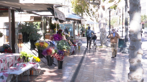 Floristerías notan un descenso de ventas en la campaña del Día de Todos los Santos