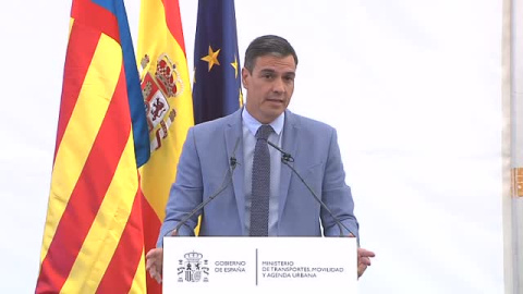 Sánchez: "El cambio climático es un problema del presente"