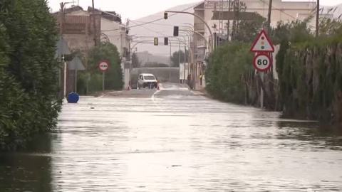 La gota fría golpea con fuerza Levante, Andalucía y Extremadura