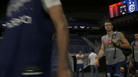 La selección española de baloncesto ya se entrena en Madrid  