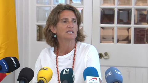 Teresa Ribera: "No contemplamos restricciones para la industria ni los hogares"