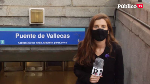 Indignación en Vallecas: "Estamos confinados por dos partes: Estado y Comunidad"