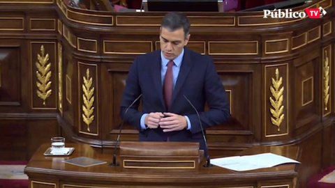 Pedro Sánchez, a Santiago Abascal: "La realidad va por un lado y usted por otro"