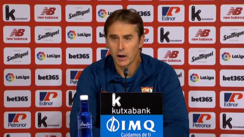 Lopetegui: "Cuando el equipo pierde un partido de esta manera el responsable siempre es el entrenador"