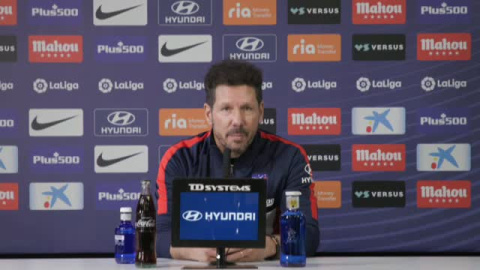 Simeone sobre Marcos Llorente: "Luis Enrique se va a encontrar un jugador que le va a servir y mucho"