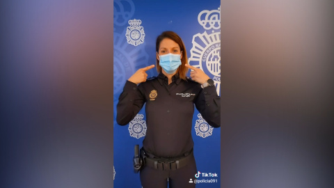 La Policía Nacional crea un canal en TikTok para llegar a los jóvenes