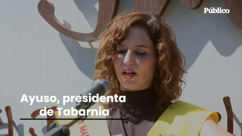 Ayuso coronada presidenta de Tabarnia