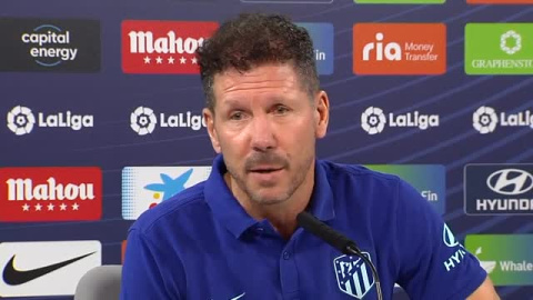 Simeone: "Si el presidente dice que Griezmann puede jugar donde manda capitán, no manda marinero"