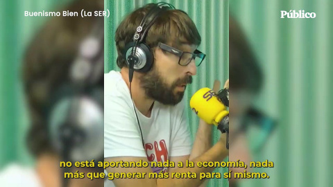 Juan Diego Botto: "Hace 10 años, nos preocupaban las personas expulsadas de sus casas; hoy, el propietario que pierde un bien"