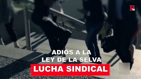 Lucha sindical: adiós a la ley de la selva