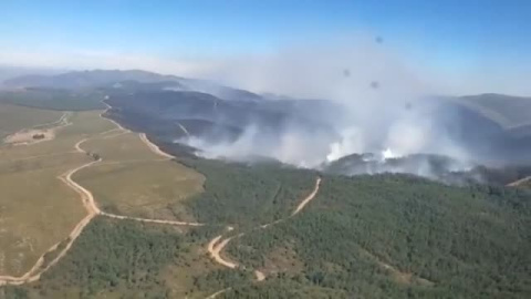 Los incendios continúan calcinando Galicia